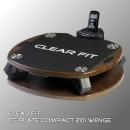 Виброплатформа Clear Fit CF-PLATE Compact 201 WENGE - магазин СпортДоставка. Спортивные товары интернет магазин в Хасавюрте 