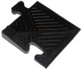 Уголок для резинового бордюра,черный,толщина 12 мм MB Barbell MB-MatB-Cor12  - магазин СпортДоставка. Спортивные товары интернет магазин в Хасавюрте 