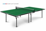 Теннисный стол всепогодный Start-Line Sunny Light Outdoor green облегченный вариант 6015-1 s-dostavka - магазин СпортДоставка. Спортивные товары интернет магазин в Хасавюрте 