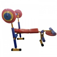 Силовой тренажер детский скамья для жима DFC VT-2400 для детей дошкольного возраста s-dostavka - магазин СпортДоставка. Спортивные товары интернет магазин в Хасавюрте 
