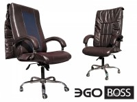 Офисное массажное кресло EGO BOSS EG1001 BORDO в комплектации ELITE и PREMIUM - магазин СпортДоставка. Спортивные товары интернет магазин в Хасавюрте 