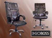 Офисное массажное кресло EGO BOSS EG1001 Шоколад в комплектации LUX - магазин СпортДоставка. Спортивные товары интернет магазин в Хасавюрте 