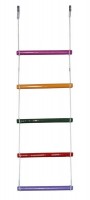 Детская веревочная лестница для ДСК 5 перекладин цвет радуга ЛВ5-3А - магазин СпортДоставка. Спортивные товары интернет магазин в Хасавюрте 