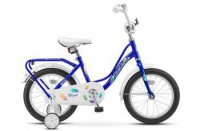 Детский велосипед Stels Wind 16" Z020 синий 2022 - магазин СпортДоставка. Спортивные товары интернет магазин в Хасавюрте 