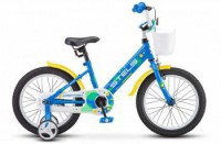 Детский велосипед Stels Captain 16" V010 синий 2022 - магазин СпортДоставка. Спортивные товары интернет магазин в Хасавюрте 