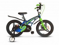 Детский велосипед Stels Galaxy Pro 16" V010 зеленый 2022 - магазин СпортДоставка. Спортивные товары интернет магазин в Хасавюрте 