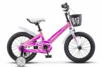 Детский велосипед Stels Pilot-150 16" V010 розовый 2022 - магазин СпортДоставка. Спортивные товары интернет магазин в Хасавюрте 