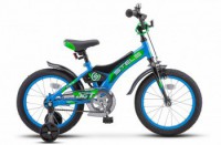 Детский велосипед Stels Jet 16" Z010 синий черный  2022 - магазин СпортДоставка. Спортивные товары интернет магазин в Хасавюрте 